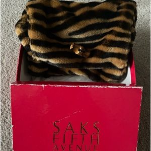 Saks Fifth Avenue clutch
